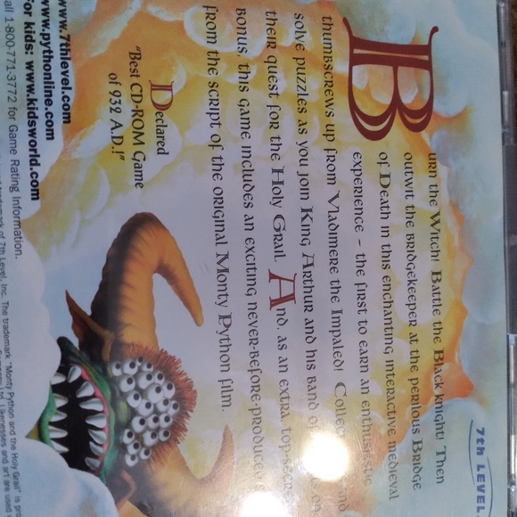 Signature edition Monty Python cd rom game - Picture 5 of 5